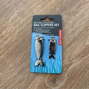 Kikkerland Silver Fish Grooming Tools